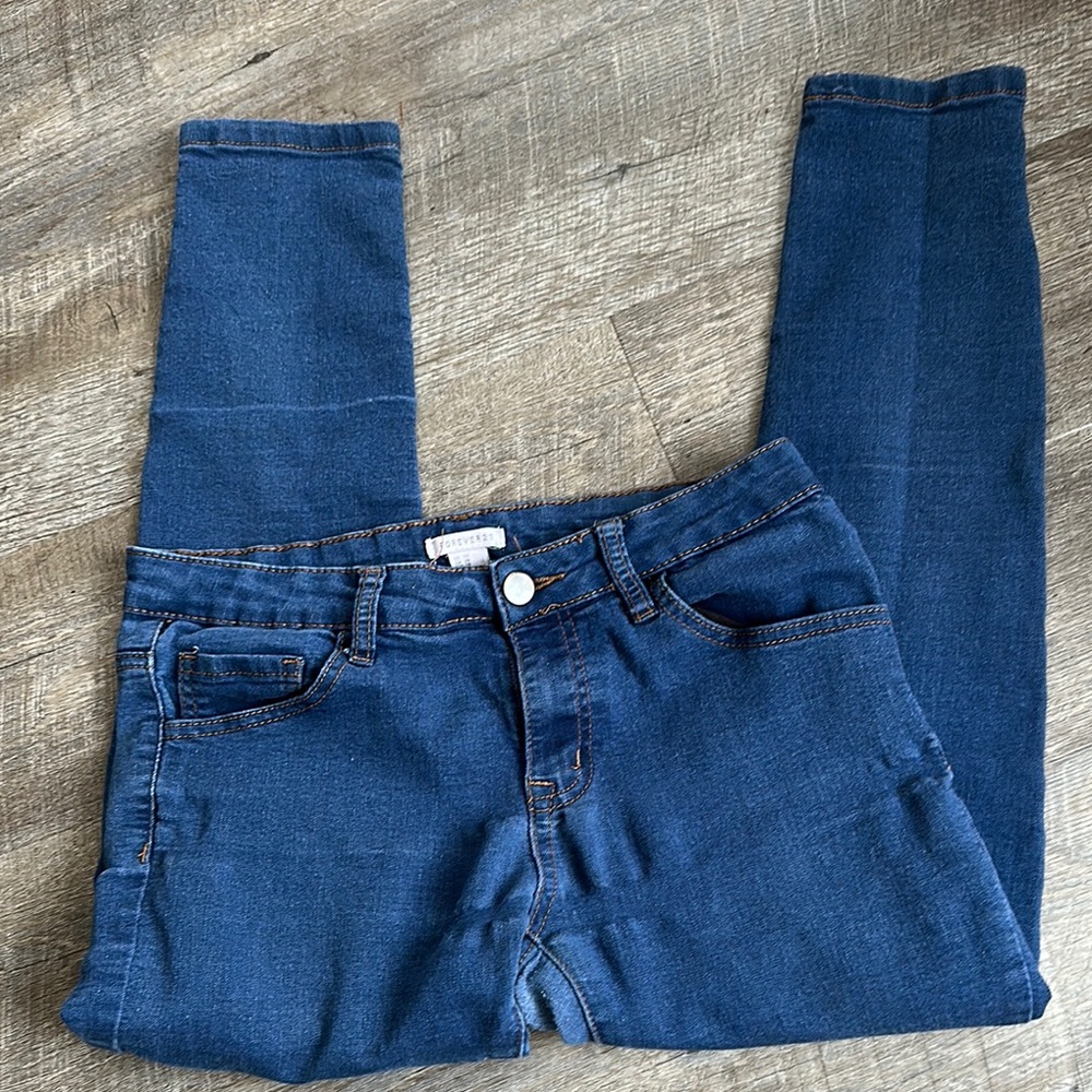 Forever 21 Blue Classic Style Jeans